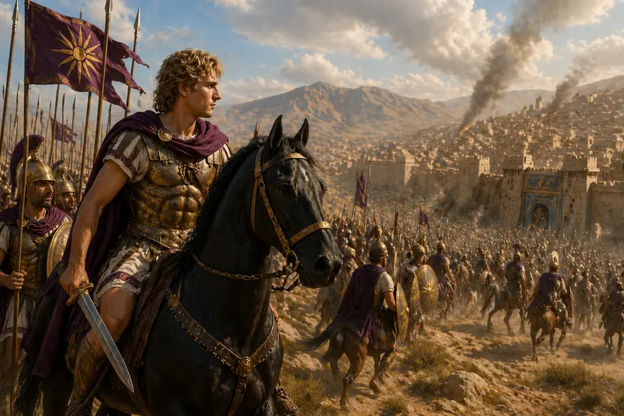 Alexander in the Persian Campaign