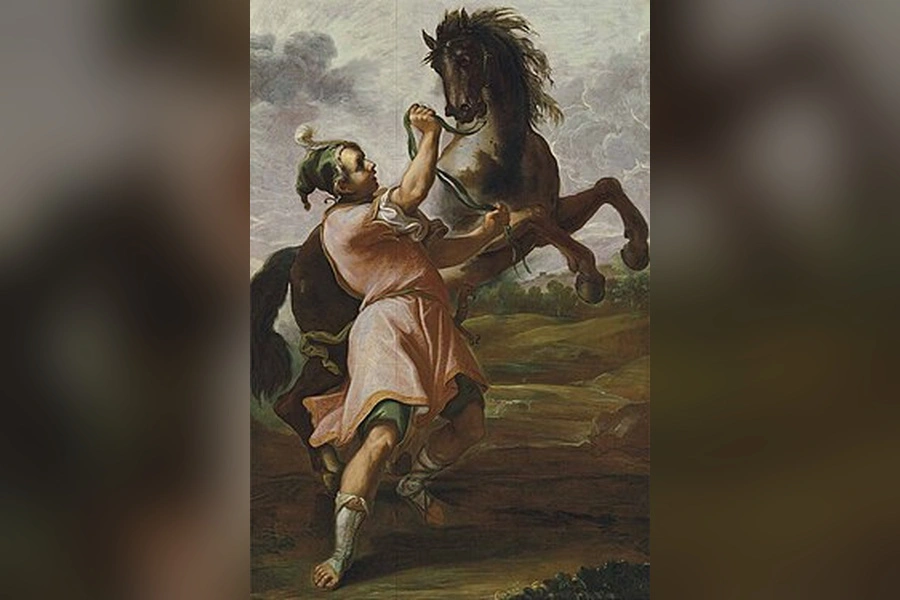 Alexander Taming Bucephalus