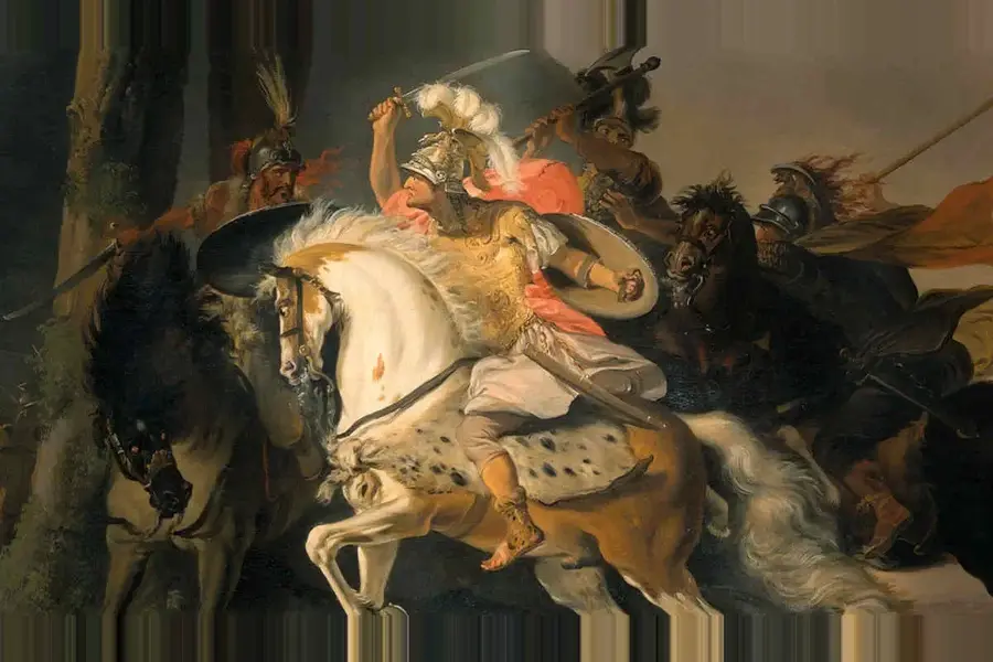 Did Alexander the Great Fight on the Front Lines? His Injuries