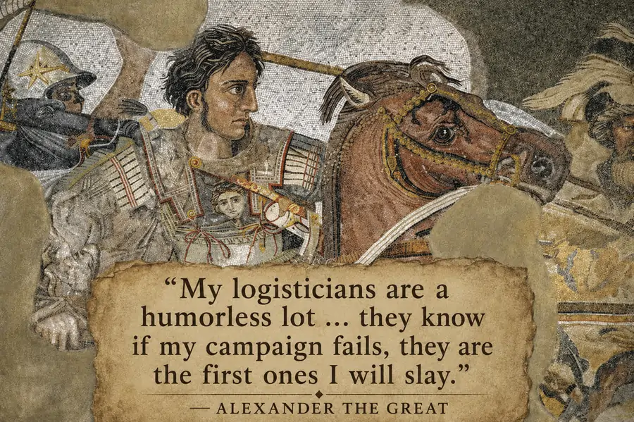 How Alexander the Great Supplied His Army Across Asia