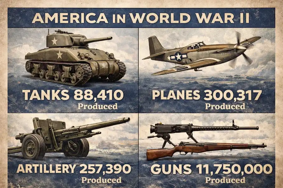 American military production during World War II