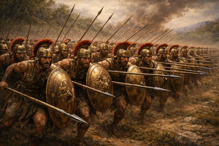 Spartan battle formation