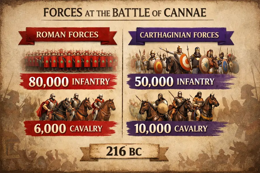 Battle of Cannae (216 BC): Hannibal’s Greatest Victory Explained