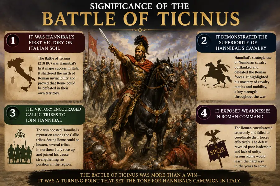 Significance of the Battle of Ticinus