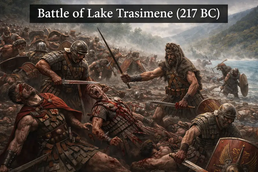 Battle of Lake Trasimene (217 BC): Hannibal's Greatest Ambush