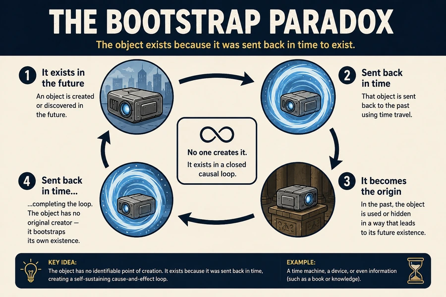 The Bootstrap Paradox