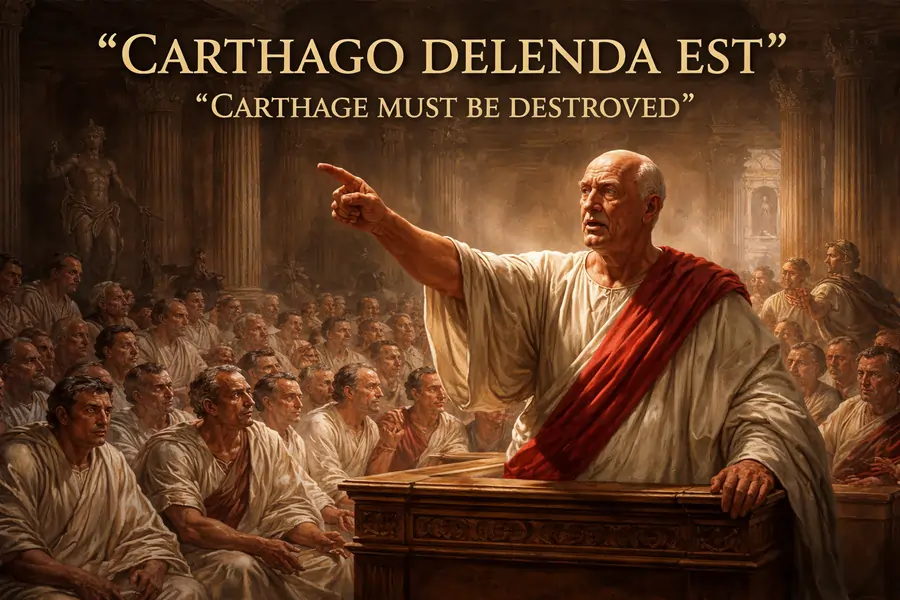 Carthage Must Be Destroyed