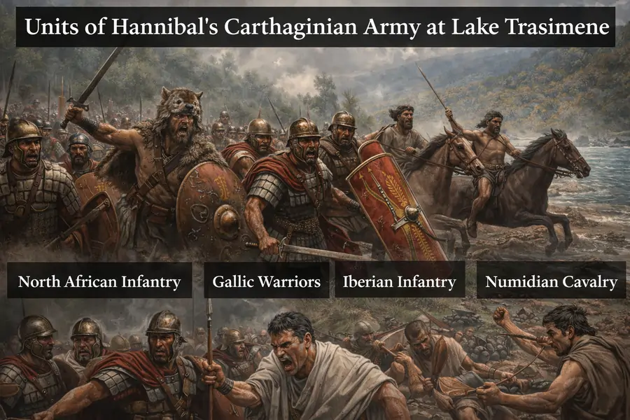 Carthaginian Army at Lake Trasimene