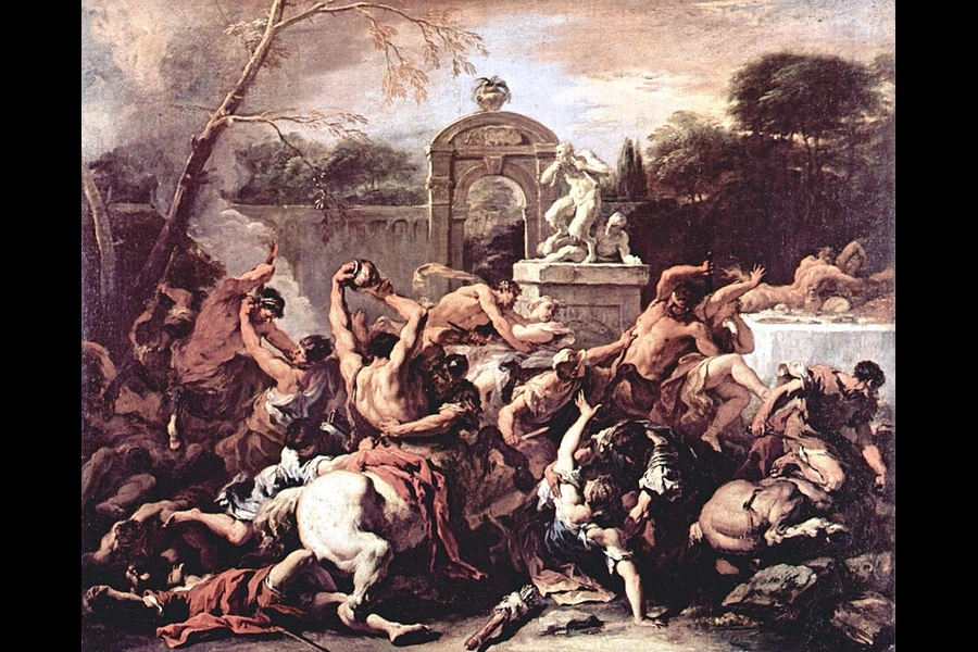 The Centauromachy: Centaurs vs. Lapiths