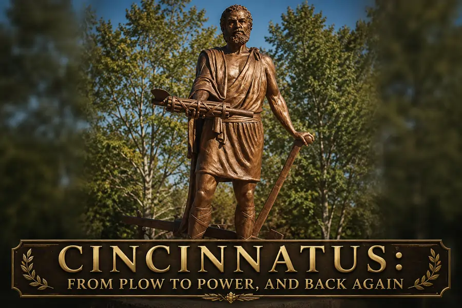 Cincinnatus: The Roman Dictator Who Gave Up Absolute Power