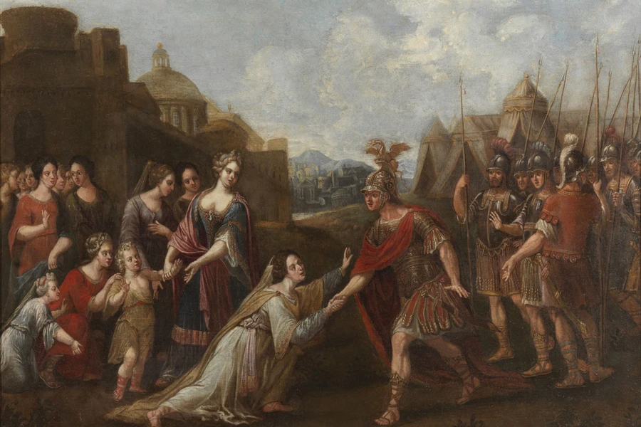 Darius' mother, wife and children captured in Issus