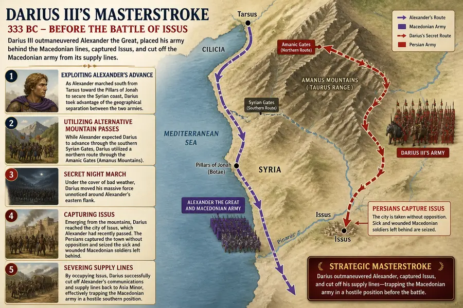 Darius Outmaneuvers Alexander