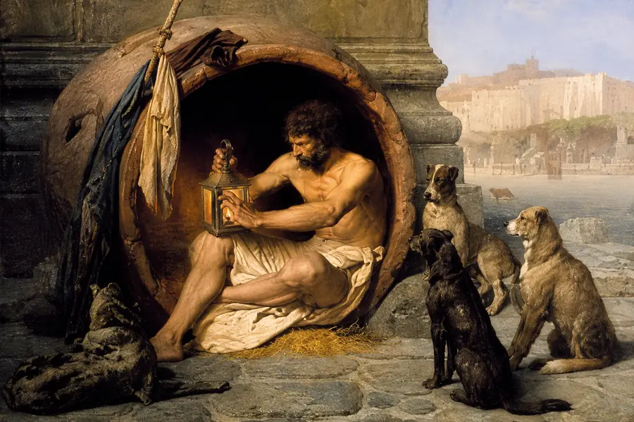 Diogenes in a Barrel