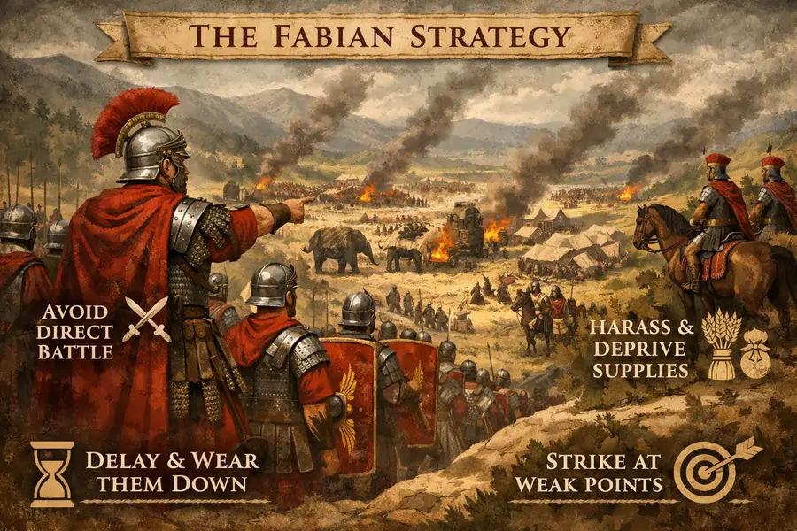 Fabian Strategy Explained: How Rome Defeated Hannibal in the Second Punic War