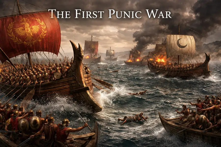 Naval Battle in First Punic War
