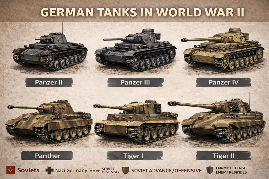 German tanks