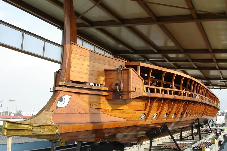 Bronze Ram of the Greek Trireme