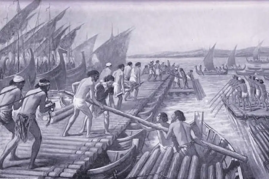 The Hellespont Bridges