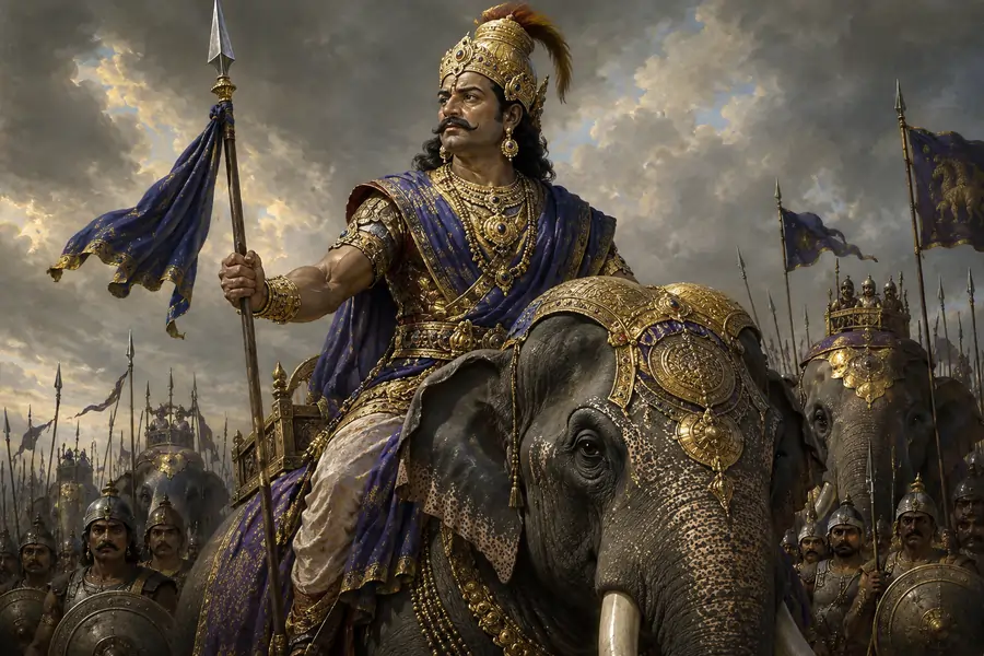 The Indian King Porus
