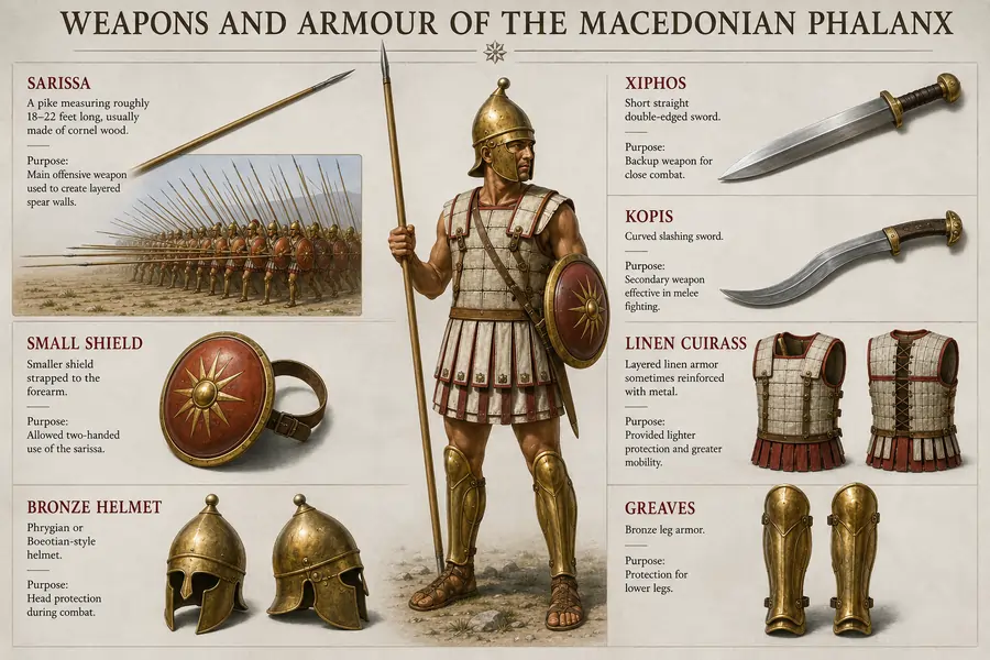 Weapons and Armour of the Macedonian Phalanx