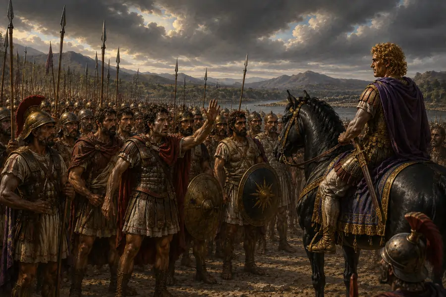 Macedonians turning back
