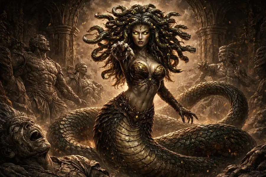 Medusa's Tragic Story: The Gorgon's Curse in Greek Mythology