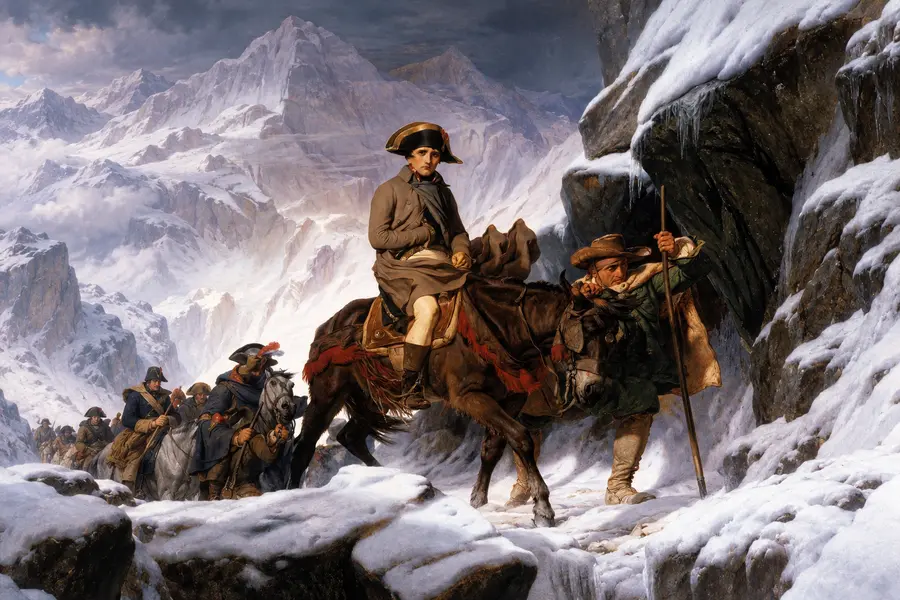 Napoleon Crossing the Alps