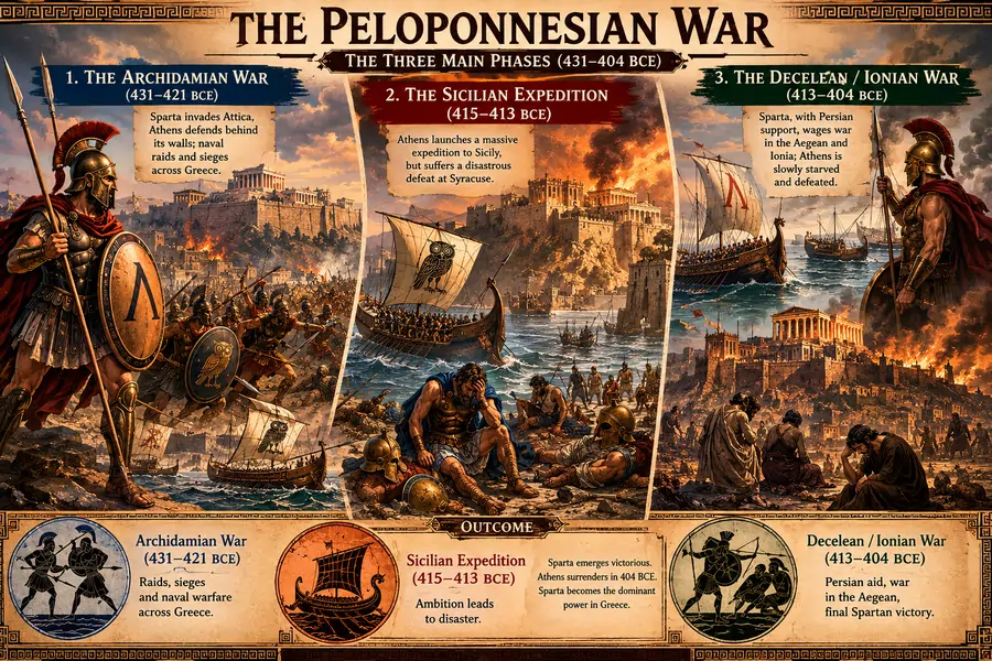Stages of the Peloponnesian War