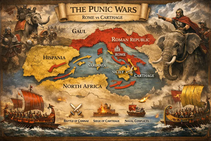 Punic Wars Explained: Why Rome vs Carthage Is History's Most Thrilling Conflict