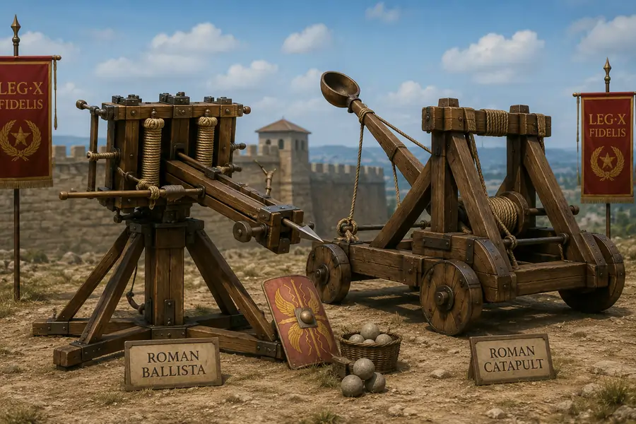 Roman Ballistae and Catapult