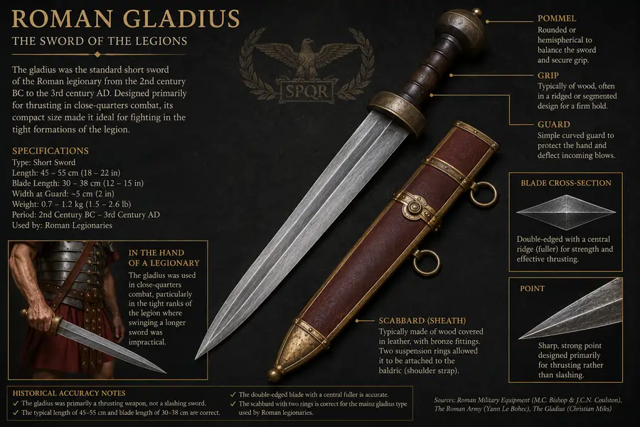 Roman Gladius Sword