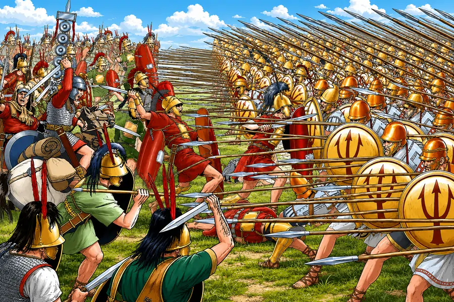 Roman Legion vs Macedonian Phalanx: The Shocking Truth