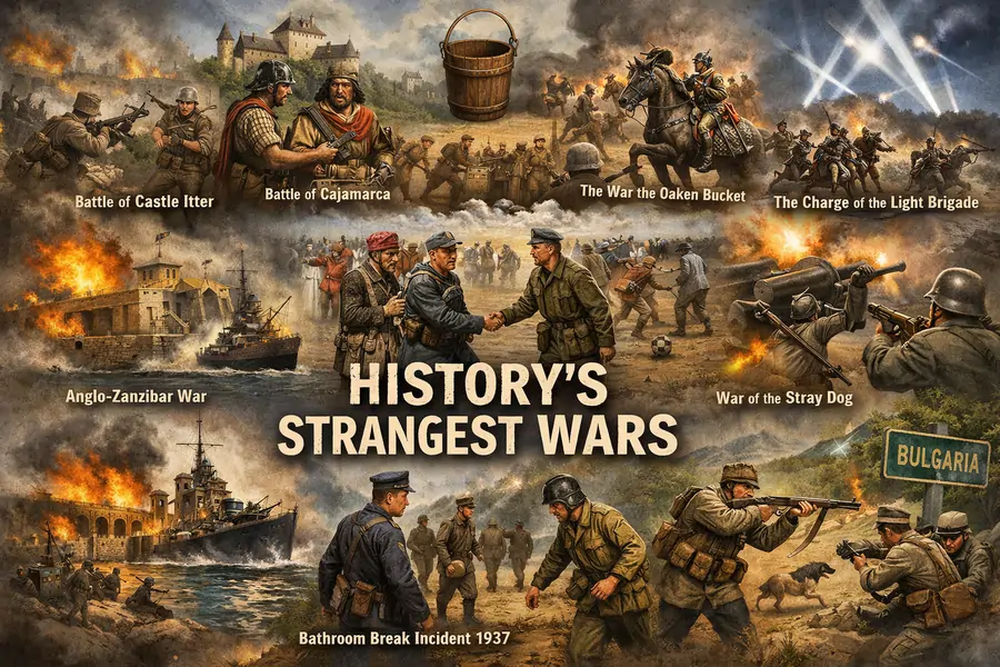 Top 10 Strangest Military Encounters in History That Sound Almost Unbelievable