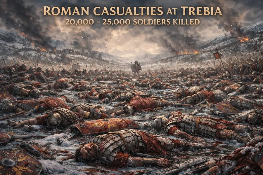 Casualties of the Battle of Trebia