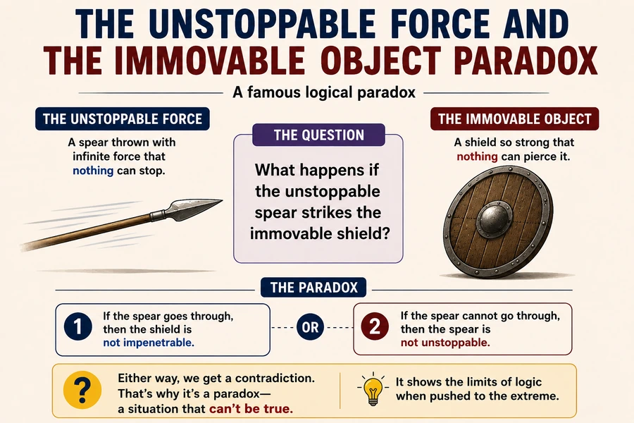 The Unstoppable Force and the Immovable Object Paradox