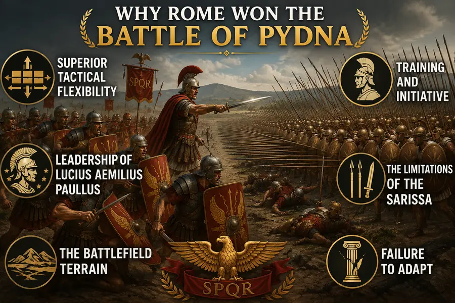 Why Rome Won the Battle of Pydna